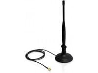 Delock SMA WLAN Antenna with Magnetic Stand and Flexible Joint 4 dBi - Antenne - Wi-Fi - 4 dBi - rundtstrålende