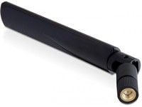 Delock GSM / UMTS SMA Antenna with flexible joint - Mobilmodemantenne - 3 dBi (for 824 MHz - 960 MHz), 2 dBi (for 1710 MHz - 2170 MHz) - rundtstrål...