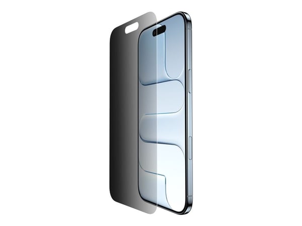 Belkin ScreenForce InvisiGlass - Skjermbeskyttelse for mobiltelefon - glass - med personvernsfilter