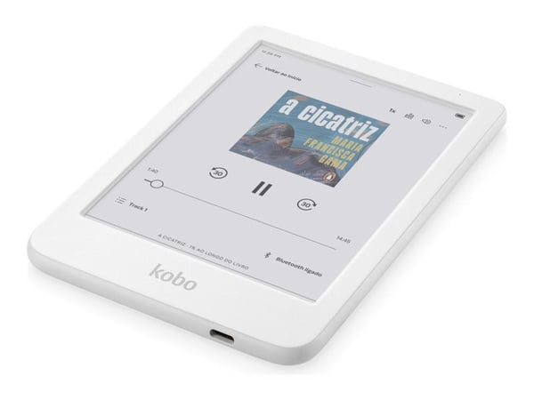 Kobo Clara Colour - eBook-leser - 16 GB - 6" E Ink Kaleido 3 (1448 x 1072) - berøringsskjerm - Wi-Fi 5, Bluetooth - hvit