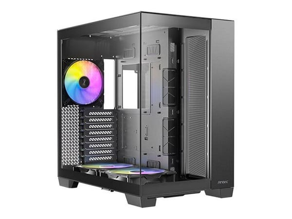 Antec Constellation Series C8 ARGB - FT gaming - utvidet ATX (E-ATX) - sidepanel med vindu (herdet glass) - ingen strømforsyning - USB/lyd