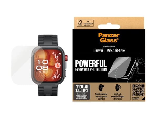 PanzerGlass beskyttelsesglass Huawei Watch Fit 4 Pro