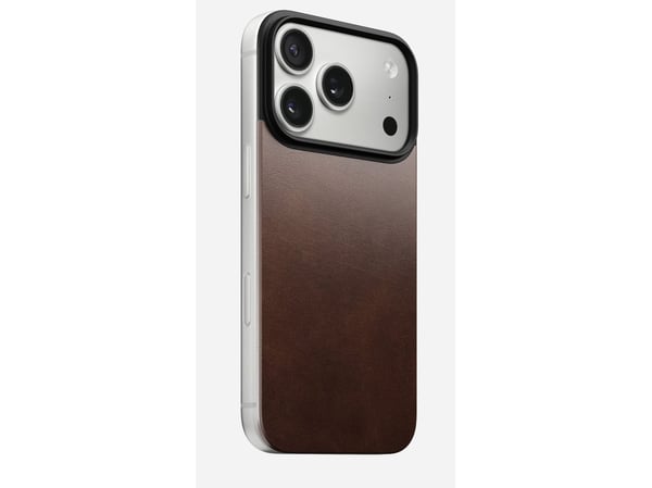 Nomad Modern Leather Case, Etui, Apple, iPhone 12 Pro Max, 17 cm (6.7"), Naturlig
