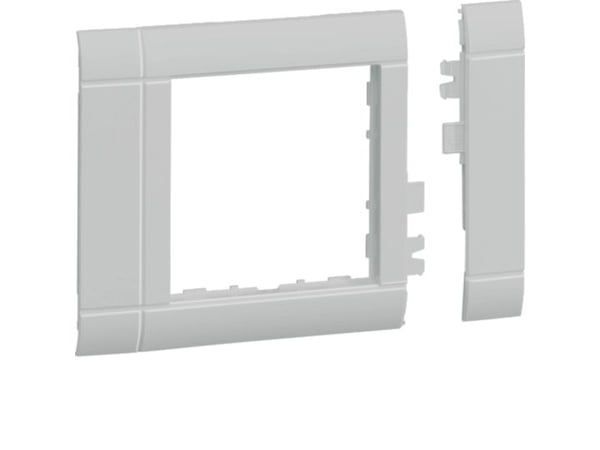 Hager GR0800A7035, Monteringsplate, Lysegrå, Akrylonitril-butadien-styren (ABS), 80 mm, 103 mm