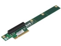 Supermicro RSC RR1U-E8 - Kort för stigare - för SC812; SC813; SC815; SuperServer 5037MC-H8TRF