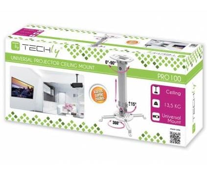 Kattokiinnike projektorille techly ica pm-18s, 54,5-90 cm
