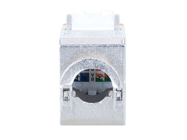Intellinet 766623791328, Flat, Oransje, RJ-45, IDC, Hunkjønn, Gull