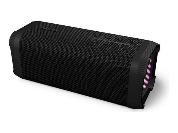 Philips TAS5000EB - Høyttaler - for bærbar bruk - trådløs - Bluetooth - Appstyrt - 35 watt - toveis - svart