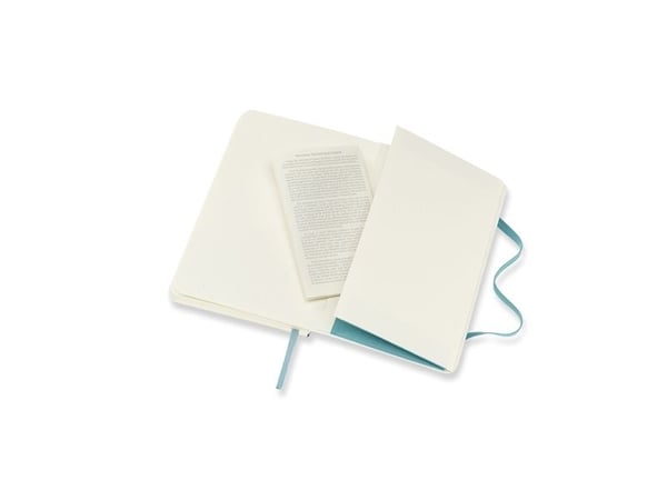 Moleskine 805.83.4171.546.8, Monokromatisk, Blå, Matt, 70 g/m², Linjerte ark, Mykt omslag