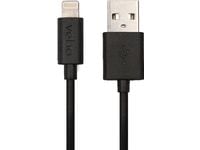 Veho - Lightning-kabel - USB hann til Lightning hann - 1 m - svart