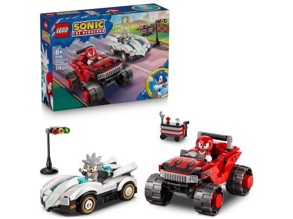 LEGO Sonic 77118 Silvers bil mot Knuckles' monstertruck