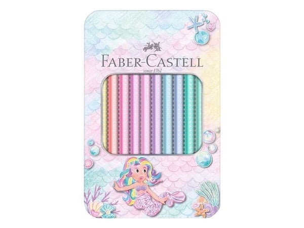 Faber-Castell Jumbo Sparkle, Metallisk, Flerfarget, 10 stykker
