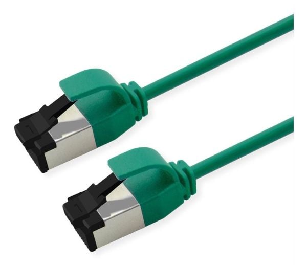 ROLINE 21.15.3243-100, 1 m, Cat8.1, U/FTP (STP), RJ-45, RJ-45, Grønn