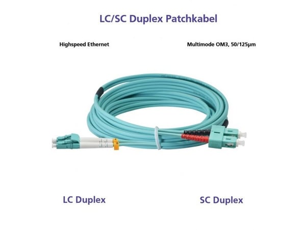 Helos 196059, 0,5 m, OM3, LC, SC