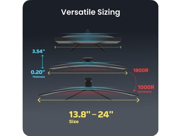 Yeelight - Lysbjelke - 5 W - justerbar hvit - 3000-6500 K