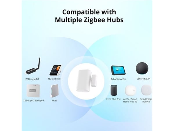 Sonoff ZigBee oven ja ikkunan avausanturi SONOFF SNZB-04P (+ paristo)