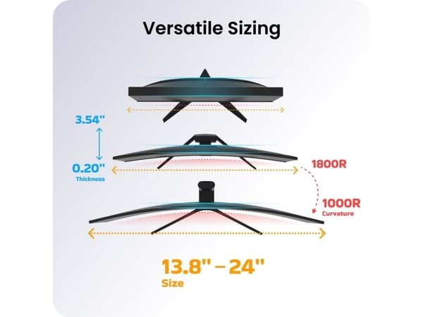 Yeelight - Lysstang - 5 W - hvitt lys - 3000/5000/6500 K