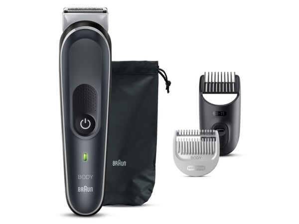 Braun BG5350, Sort, Sølv, 0,5 mm, 1,1 cm, Opladning, Vekselstrøm/batteri, 100 min.