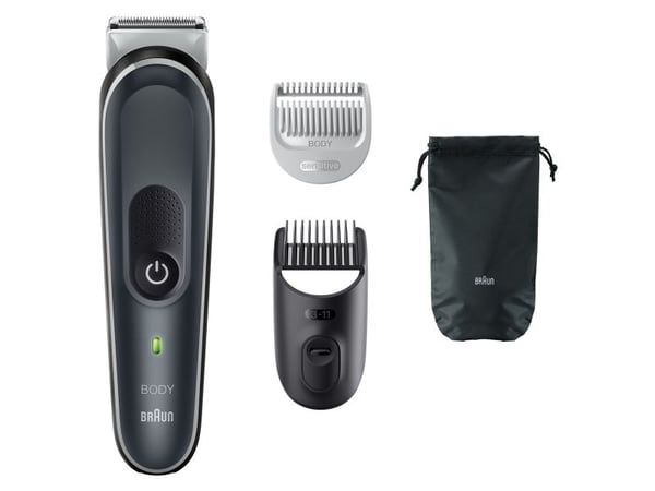 Braun BG5350, Sort, Sølv, 0,5 mm, 1,1 cm, Opladning, Vekselstrøm/batteri, 100 min.