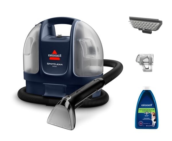 Bissell SpotClean Mini Pro, håndholdt, dyp, bilinteriør, tepper, trapper, møbeltrekk, 0,5 L, 0,43 L, 327 W