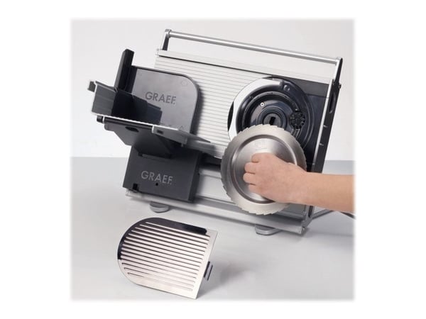Graef Classic C 20, Sähkö, 2 cm, Musta, Hopea, Lasi, Metalli, Muovi, 0 - 30°, 17 cm