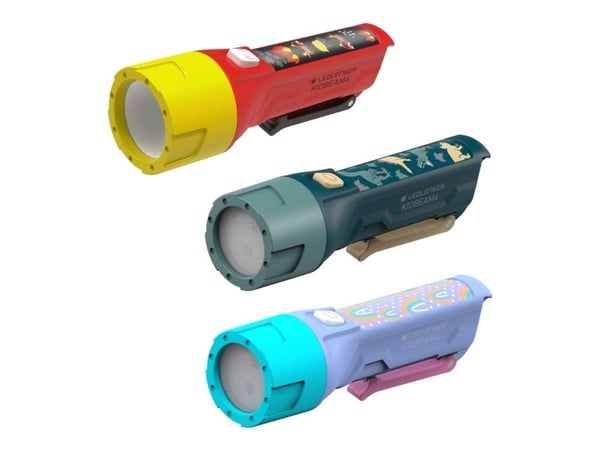 LEDLENSER Ficklampa för barn - Röd