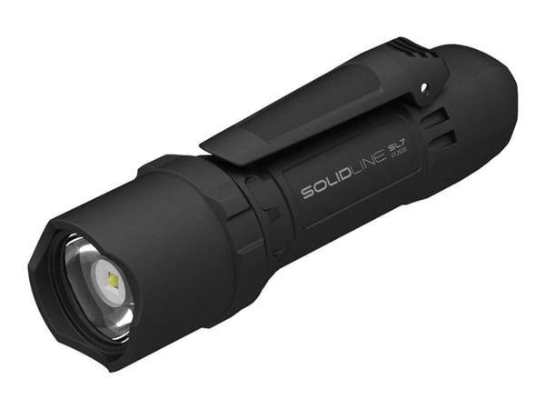 Lommelykt Ledlenser Lommelykt Solidline SL7 Sort