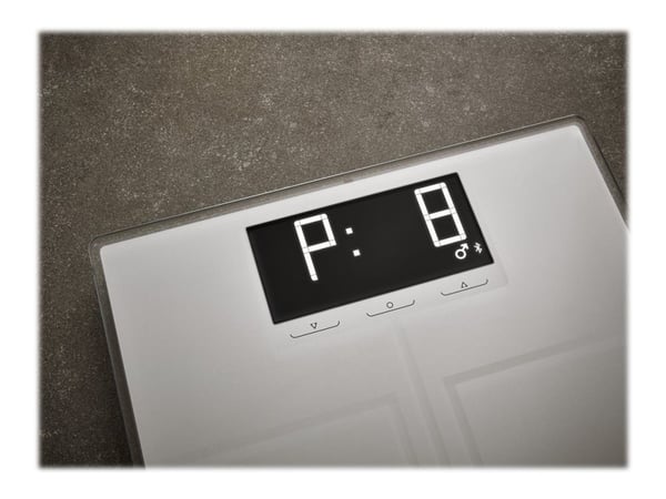 Soehnle Shape Sense Connect 200 elektronisk personvekt rektangulær sølv (63873)