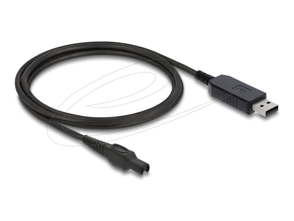 Delock USB-latauskaapeli 15 V sähköparranajokoneelle, yhteensopiva Philips OneBlade Pro 360 HQ7 HQ8 HQ9 -sarjan kanssa - Parranajokoneen laturi - P...