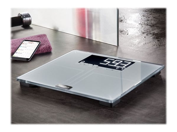 Soehnle Shape Sense Connect 200 elektronisk personvekt rektangulær sølv (63873)