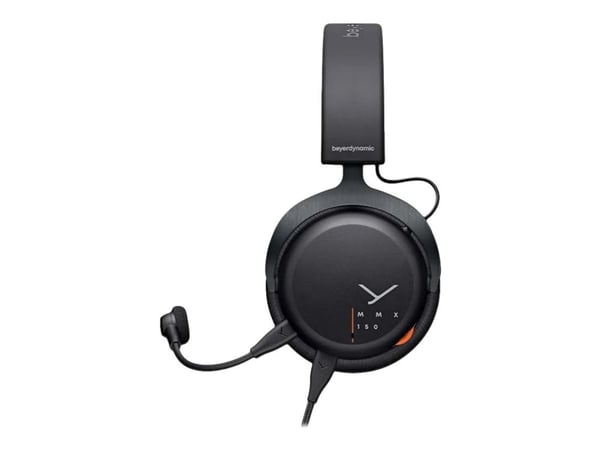 beyerdynamic MMX 150 USB - Hodesett - full størrelse - kablet - 3,5 mm jakk - lydisolerende - svart