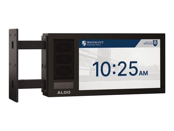 ALGO 8420 IP digital display med högtalare – dual sided
