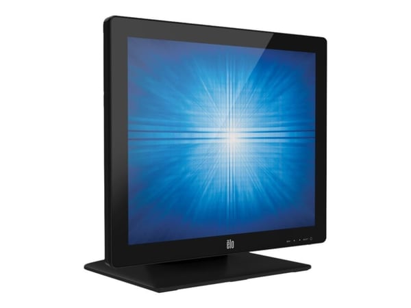 Elo 1717L - LED-skjerm - 17" - berøringsskjerm - 1280 x 1024 @ 75 Hz - 250 cd/m² - 1000:1 - 20 ms - HDMI, VGA - svart