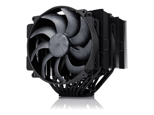 Noctua chromax.black NH-D15 - Prosessorkjøler - (for: AM4, AM5, LGA1700, LGA1851, LGA1954, LGA1200, LGA1150, LGA1151, LGA1155) - nickel plated copp...