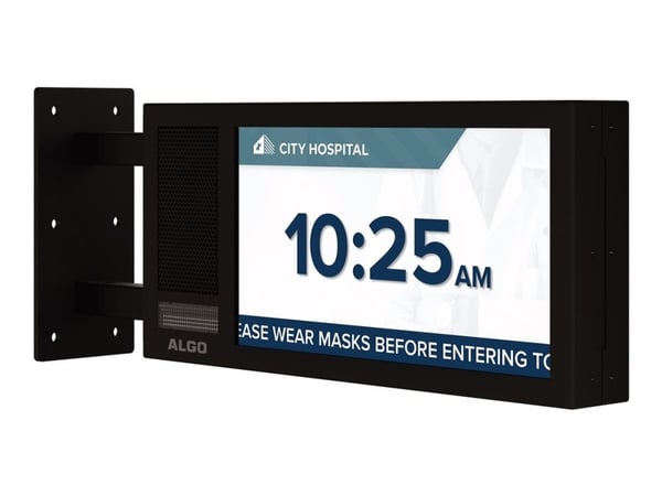 ALGO 8420 IP digital display med högtalare – dual sided