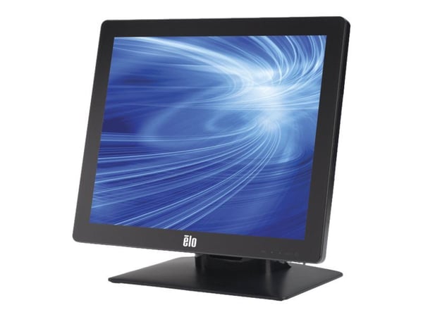 Elo 1717L - LED-skjerm - 17" - berøringsskjerm - 1280 x 1024 @ 75 Hz - 250 cd/m² - 1000:1 - 20 ms - HDMI, VGA - svart