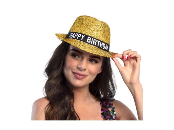 Happy Birthday gull hatt