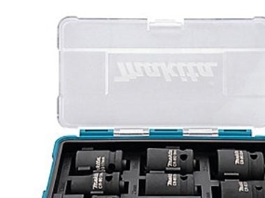 Makita E-16592, Kraftpipesett, Sort, Teal, 1 hoder, 1/2", Metrisk, 13,17,19,21,22,24 mm