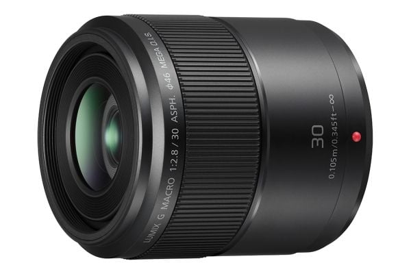 Panasonic Lumix G Macro 30mm / F2.8 ASPH. / MEGA O.I.S., Makro, 9/9, Bildestabilisator, Micro Four Thirds (MFT)