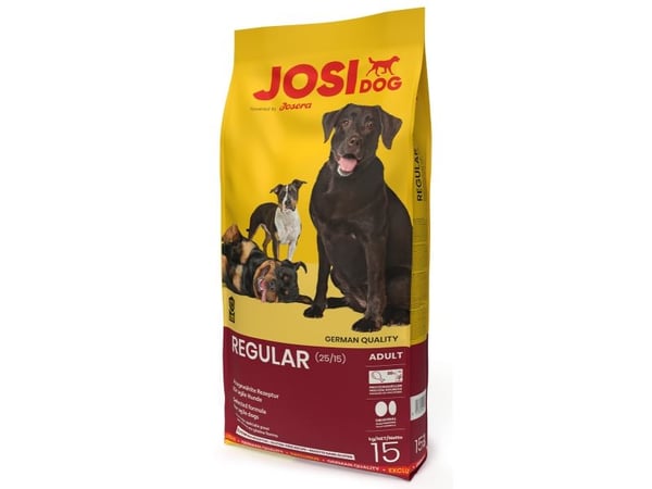 Josidog Regular Komplettfoder för vuxna hundar, 15 kg