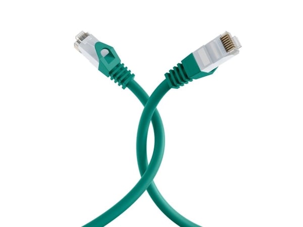 EFB Elektronik K8104GN.0,25, 0,25 m, Cat6, U/UTP (UTP), RJ-45, RJ-45, Grønn