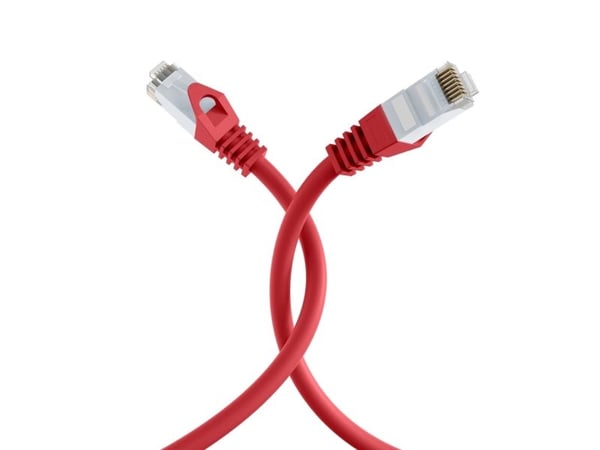 EFB Elektronik EFB ACCS, 0,25 m, Cat6, U/UTP (UTP), RJ-45, RJ-45, Rød