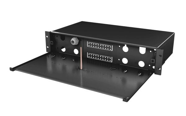EFB Elektronik VSB2HE-A-SW, Skjøteboks, Stål, Sort, 1 stykker