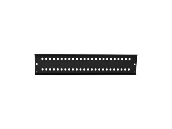 EFB Electronics etupaneeli 2 U 48 x ST/FC D-aukko musta (VSB2HE-FP-SW-48ST)