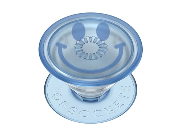 PopSockets 807080, Grep, Blå, Happy Blues Translucent, Apple, iPhone 16 Pro Max, 1 stykker
