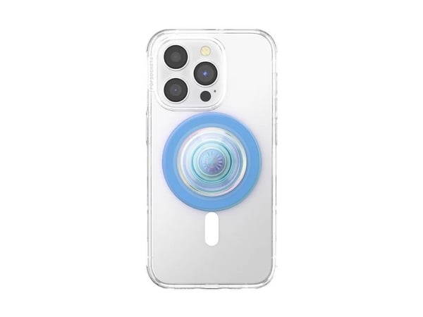 PopSockets 806891, Grep, Blå, Tekstmønster, Opalescent Blue, Apple, iPhone 17 Pro Max