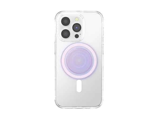 PopSockets 806878, Grep, Lavender, Gjennomsiktig, Tekstmønster, Apple, iPhone 17 Pro Max