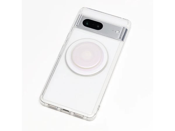 PopSockets 806878, Grep, Lavender, Gjennomsiktig, Tekstmønster, Apple, iPhone 17 Pro Max
