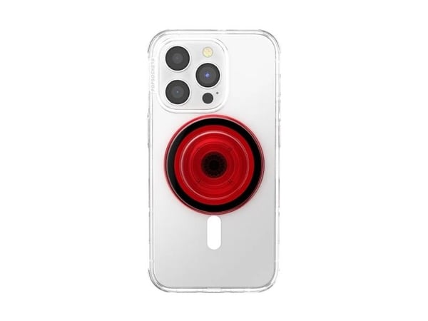 PopSockets 806865, Grepp, Röd, Danger Red, Apple, iPhone 17 Pro Max, 1 styck