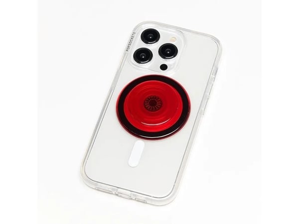 PopSockets 806865, Grepp, Röd, Danger Red, Apple, iPhone 17 Pro Max, 1 styck